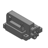 SS0751-P-BASE - Slim Compact Plug-in Manifold Bar Base:Flat Ribbon Cable