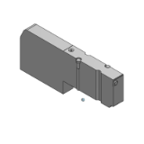 S07_1_VALVE - Slim Compact Plug-in Manifold Bar Base:Valve