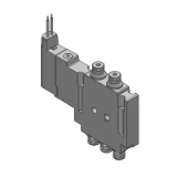 S07_6 - 5 Port Solenoid Valve/Body Ported:Plug Lead/Single Unit