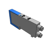 SJ3000A_VALVE - Solenoid Valve:Large Flow Type/For Manifold Mounting