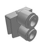 SSQ2000-52A - Dual Flow Fitting Assembly