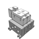 VV5FR3-10 - Non Plug-in Type: Grommet Terminal, DIN Terminal (Common Electrical Entry)