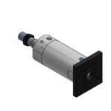 CG1-Z 10/11/21/22 - Air Cylinder/Standard: Double Acting Single Rod/Clean Series