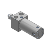CG1KR/CDG1KR - Air Cylinder/Direct Mount: Non-rotating