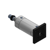 CG1M-Z/CDG1M-Z - Air Cylinder/Standard: Double Acting Single Rod/Cylinder with Stable Lubrication Function (Lube-retainer)