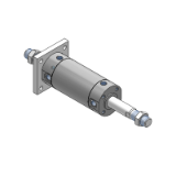 CG1W/CDG1W - Air Cylinder/Standard: Double Acting Double Rod