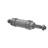 CM2KW-Z/CDM2KW-Z - Air Cylinder/Non-rotating: Double Acting Double Rod