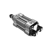 CP96S_C/CP96SD_C - ISO Cylinder:Standard Double Acting,Single/Double Rod