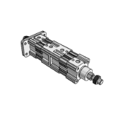 CP96K_XC10 - Dual Stroke Cylinder/Double Rod Type