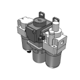 ACG-B - Air Filter + Regulator + Lubricator