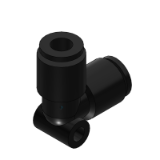 KQL-00-X1744 - One-touch fitting with improved weather resistance, union elbow