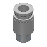 KQB2S (Inch) - Hexagon Socket Head Male Connector