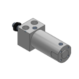 CG1KR-Z/CDG1KR-Z - Druckluftzylinder/Ausführung für Direktmontage: verdrehgesichert