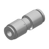 KGH (Unión tubo-tubo) - Conexión instantánea de acero inoxidable / Unión recta