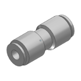 KGH (Unión tubo-tubo reducción) - Conexión instantánea de acero inoxidable / Conector recto de diámetro diferente