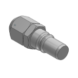 KK P N - Tipo plug/raccordo a dado (per tubo in uretano rinforzato con fibre)