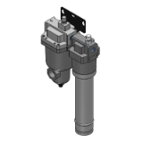 IDG_A_UNIT-X016 - Secador de aire de membrana, unidad individual: Con indicador de servicio de elementos